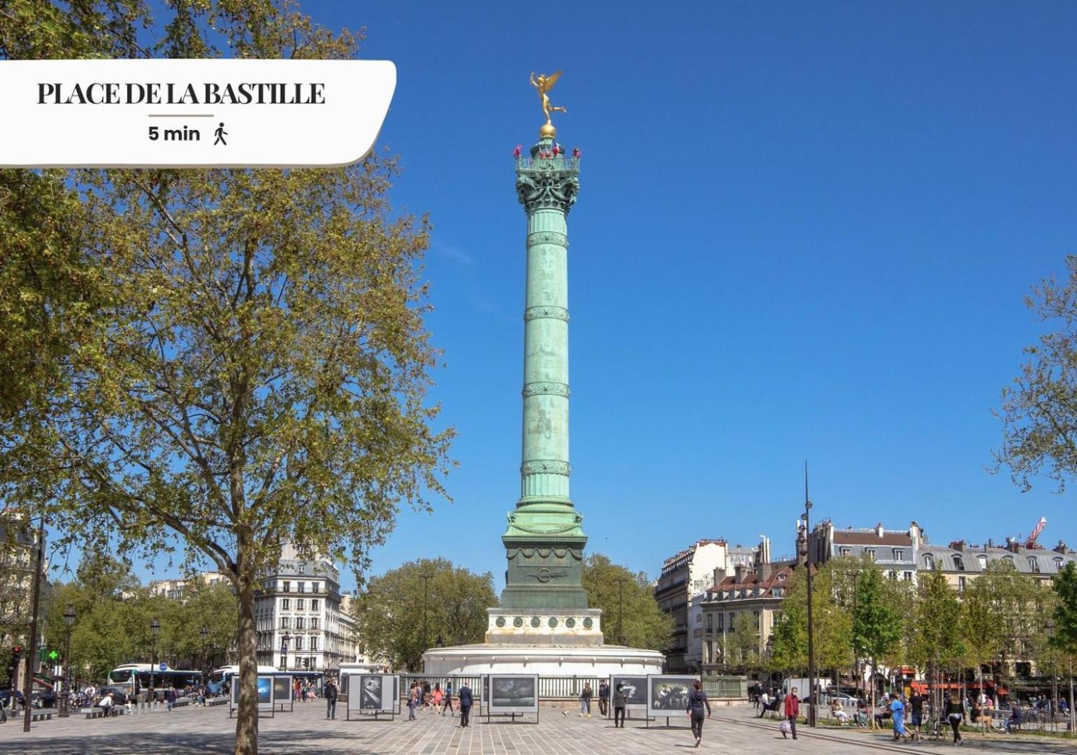 Bluestay 114 : Superbe Appartement A Bastille Paris Eksteriør bilde